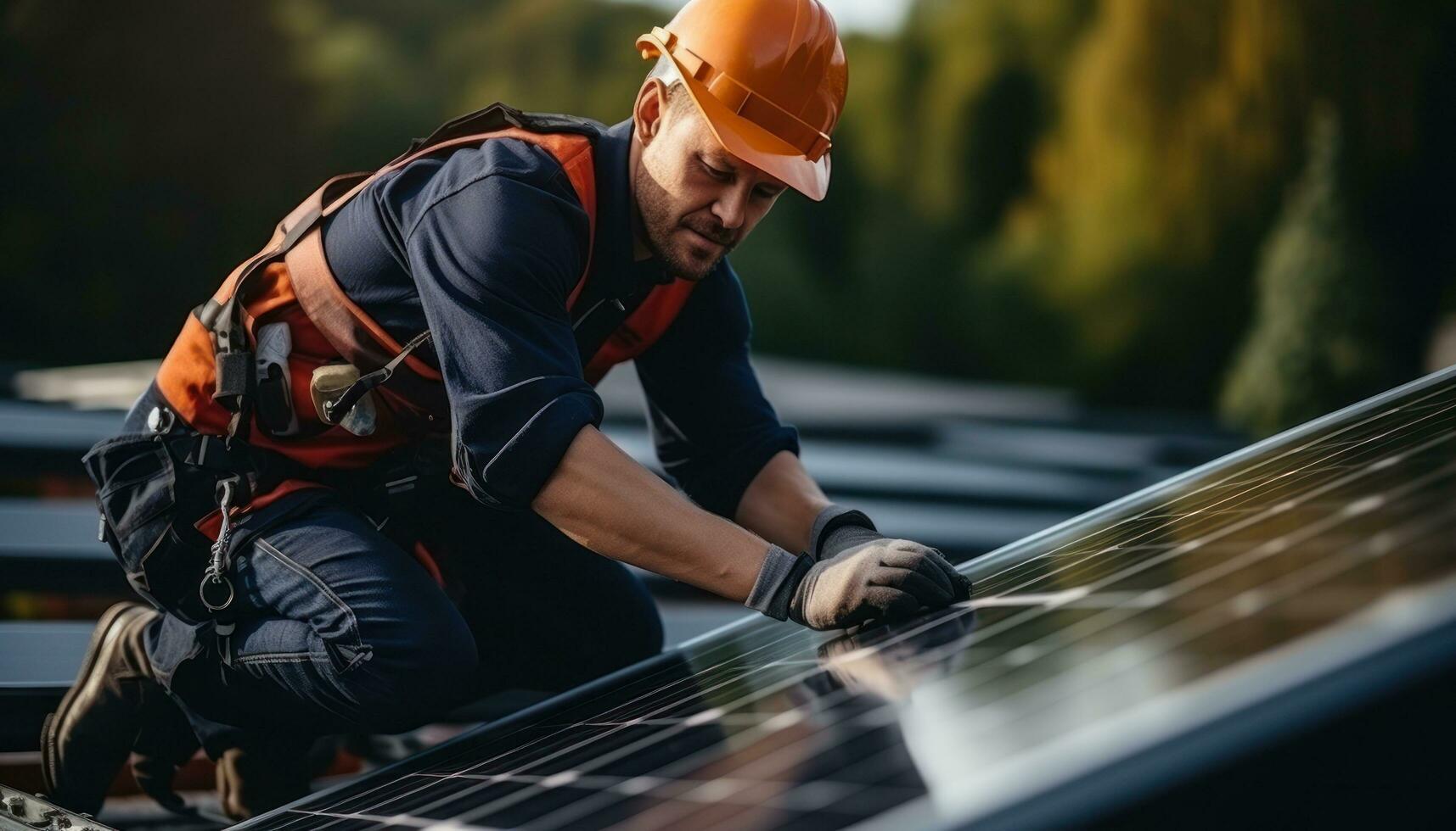 Solar Installation Worker